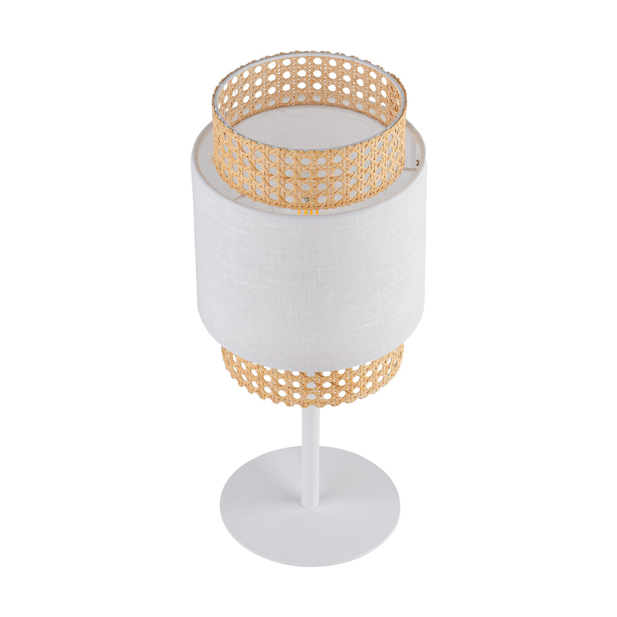 Veioză TK Lighting Boho 1, alb, 6565