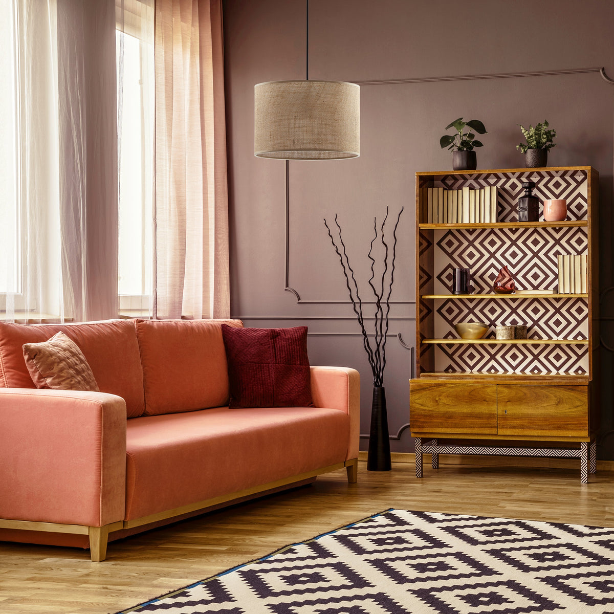 Lampă suspendată Juta LED 6580