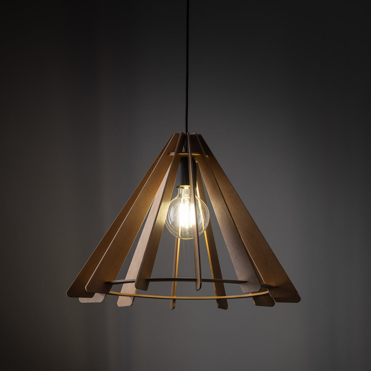 Lampa suspendată Eris Wood 6586 TK 6586