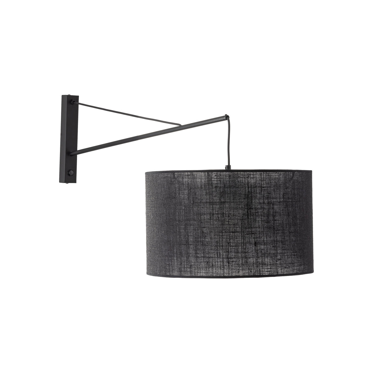 Aplica de perete Glorii Black 1 6639