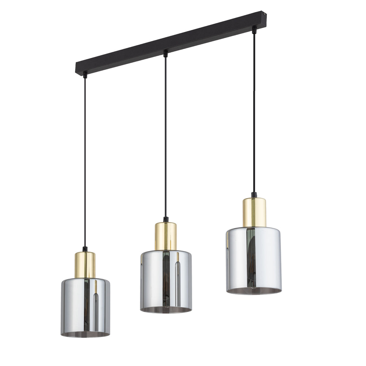 Lustră TK Lighting Sierra 3 Bară, auriu, 3 x E27, 6662