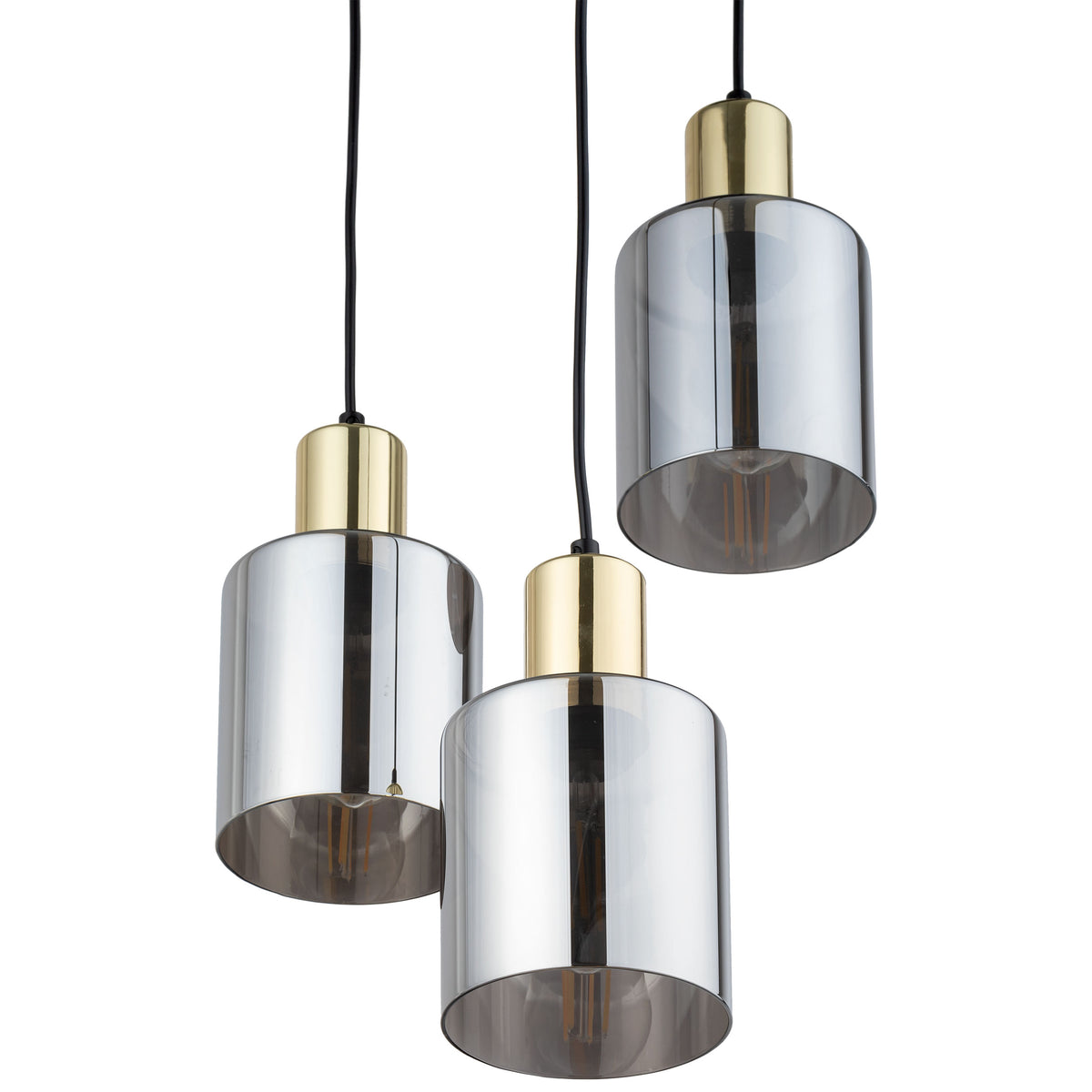 Lustră TK Lighting Sierra 3, auriu, 3 x E27, 6663