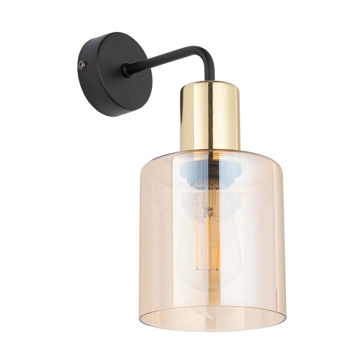 Aplică TK Lighting Sierra 1, auriu, chihlimbar, 6664