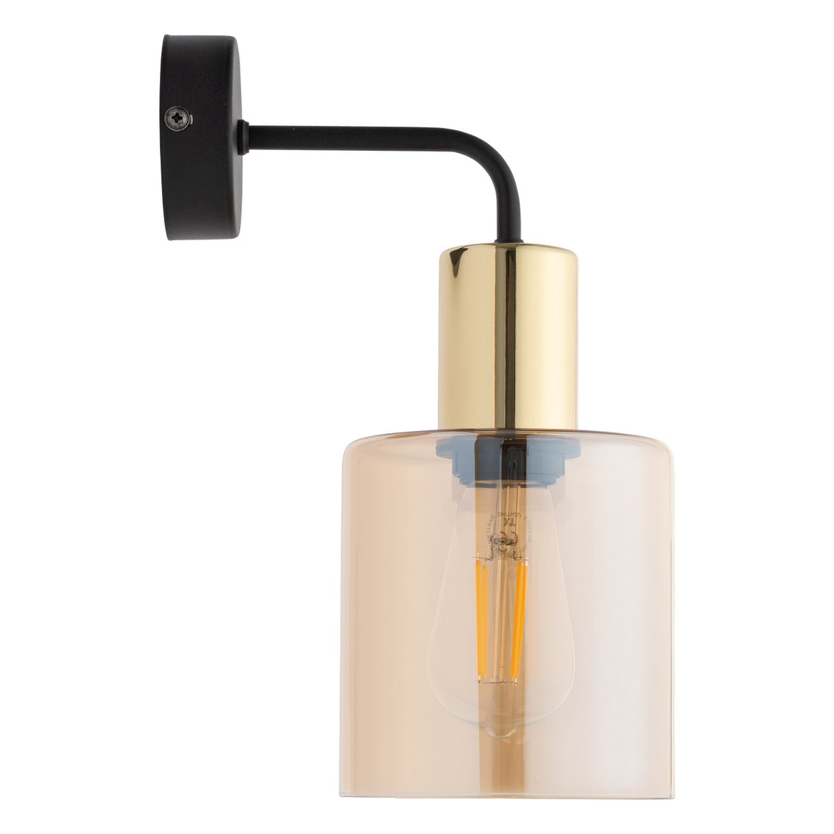 Aplică TK Lighting Sierra 1, auriu, chihlimbar, 6664
