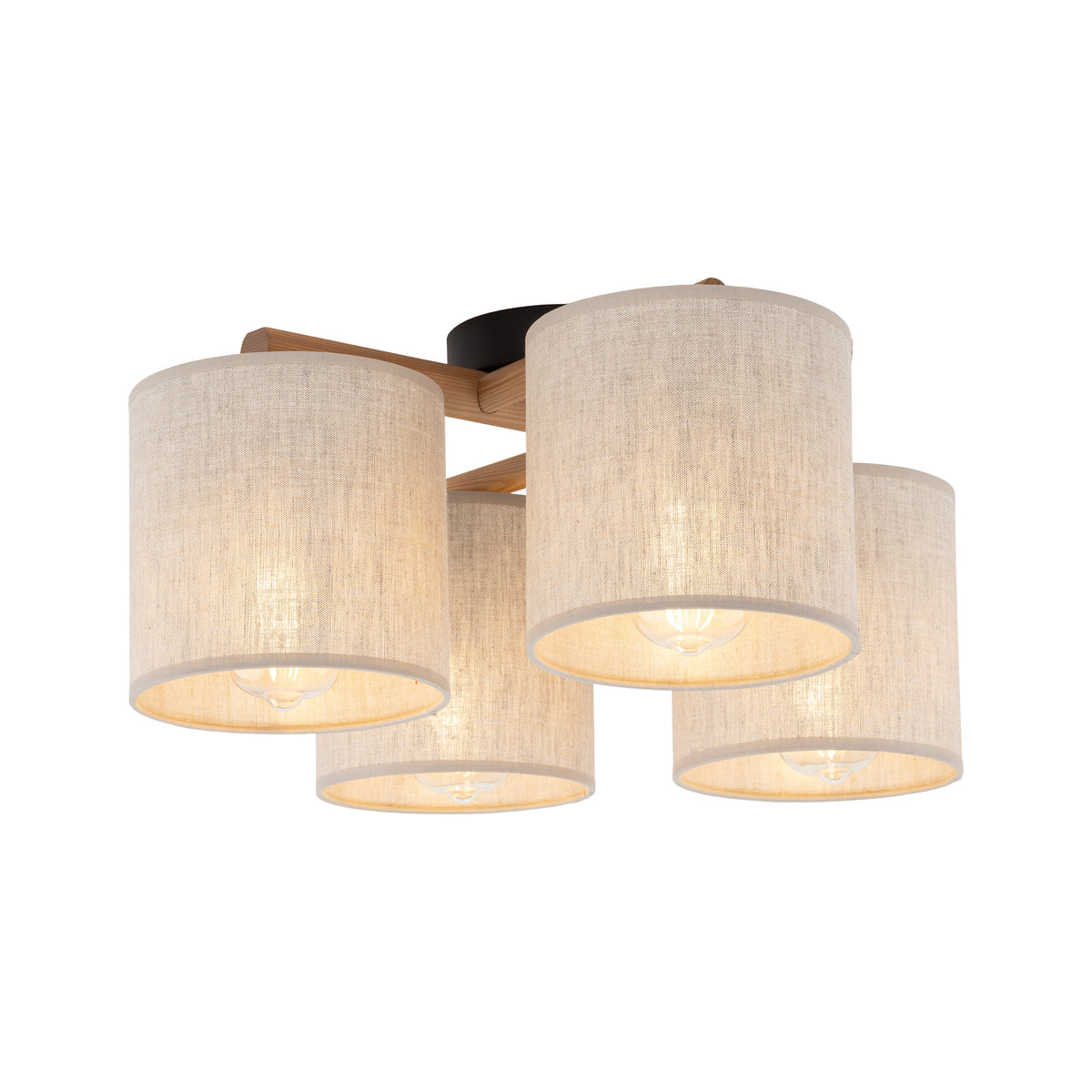 Aplică TK Lighting Deva 4, natur, 4 x E27, 6866