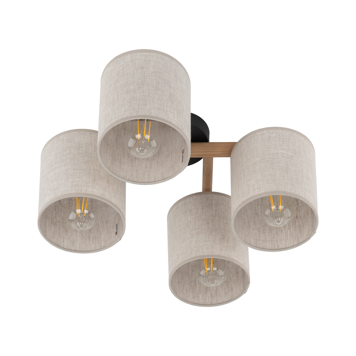 Aplică TK Lighting Deva 4, natur, 4 x E27, 6866