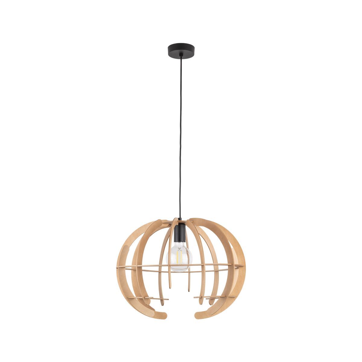 Pendul TK Lighting Venus M, lemn, 6886
