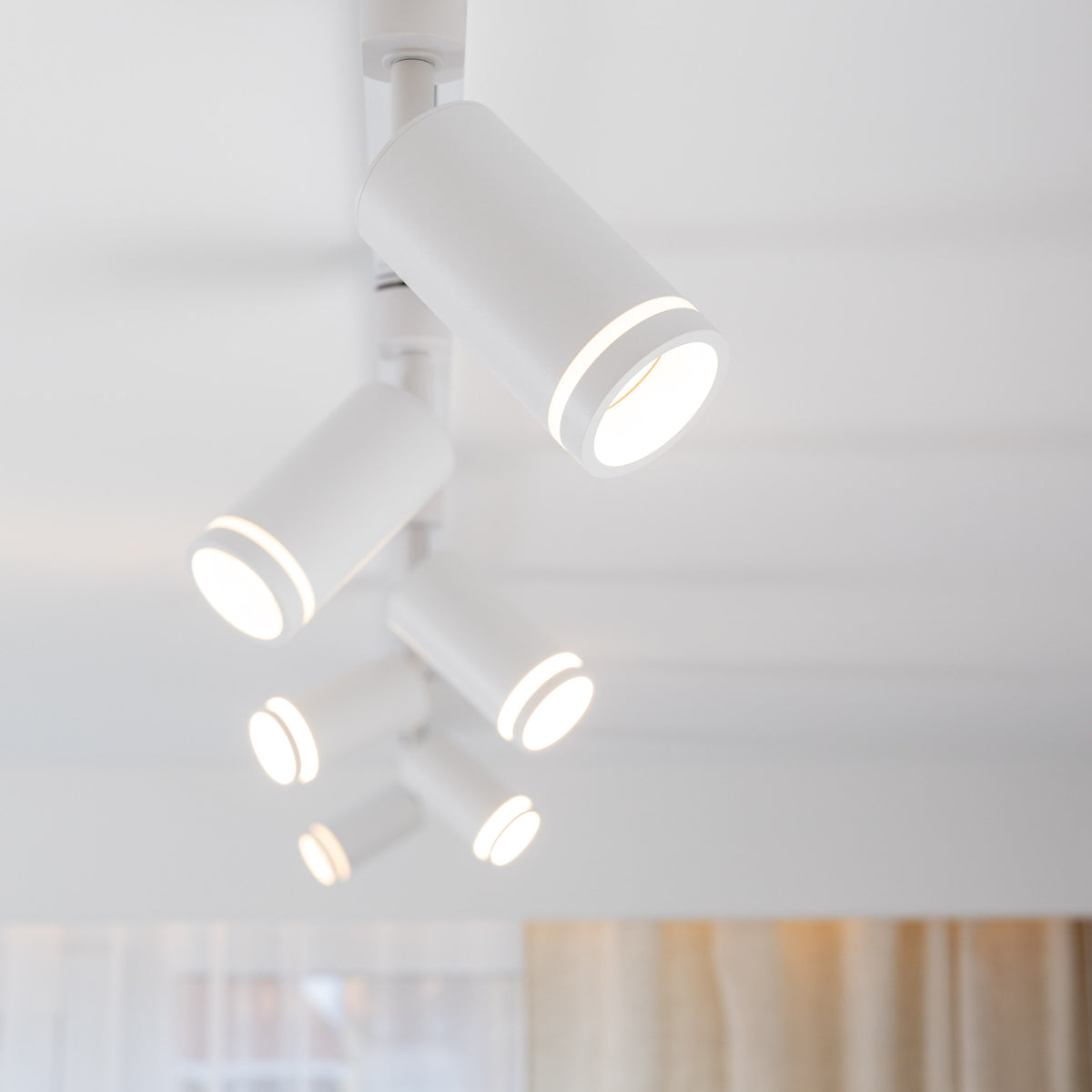 Spot pe șină TK Lighting Tracer Jet Ring, alb, 6898