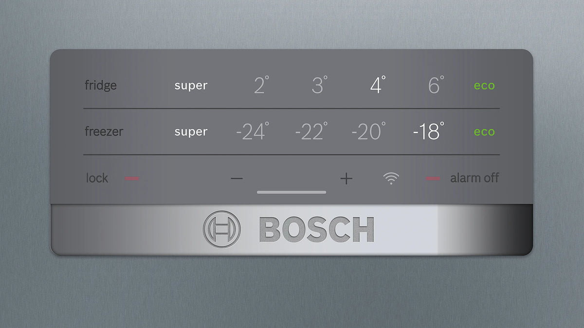 Combină frigorifică Bosch KGN397LEQ, Seria 4, 368 l, Total No Frost, inox