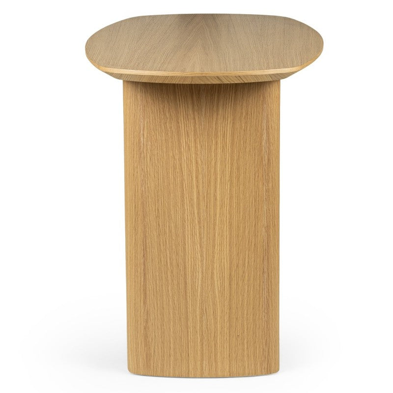 Birou/consolă Oriento, 120 cm, furnir de stejar natur