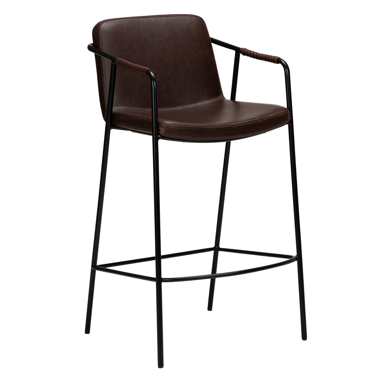 Scaun de bar DAN-FORM Boto, maro, 300310304