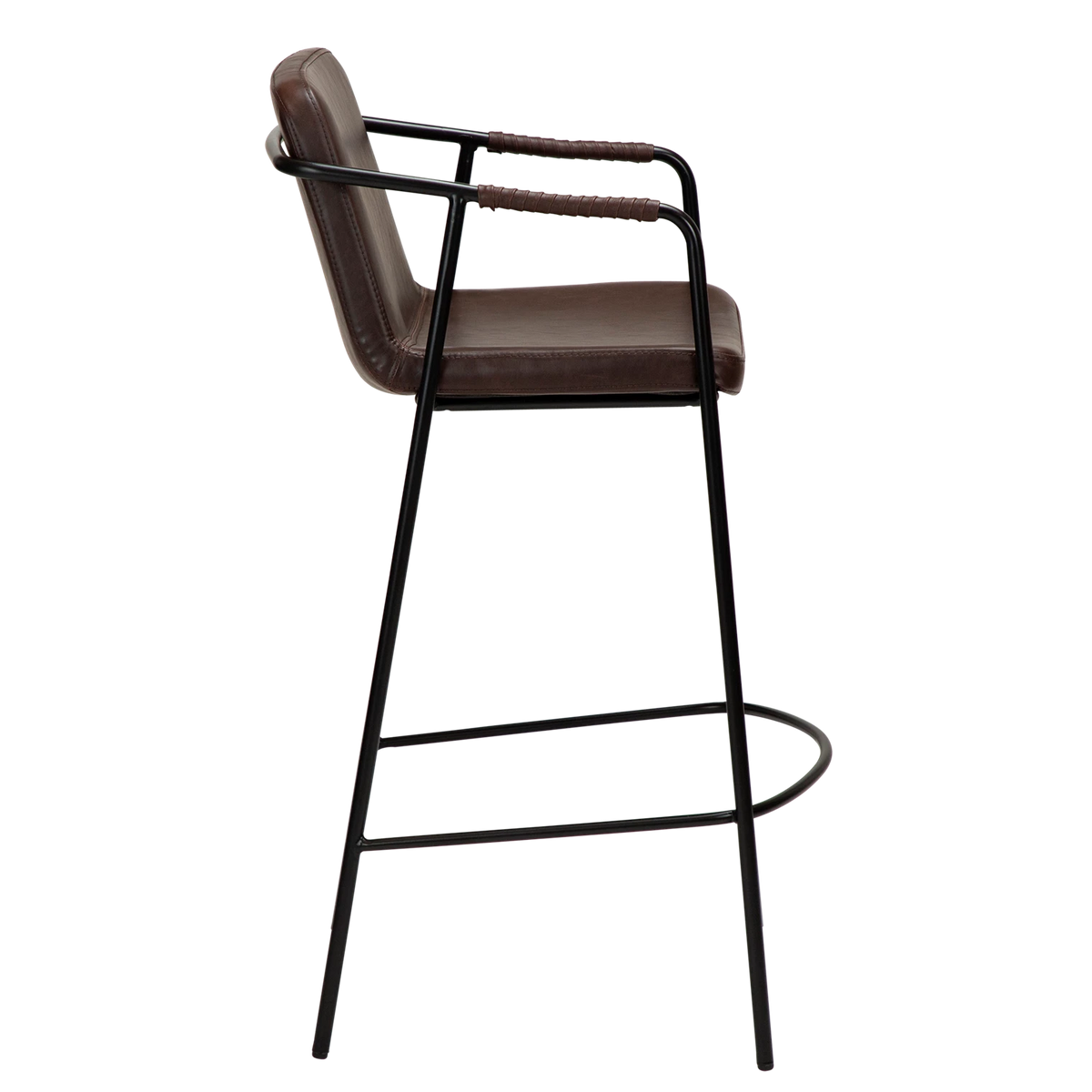 Scaun de bar DAN-FORM Boto, maro, 300310304