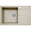 Chiuveta Pyramis KEROS 76x48 1B 1D Pyragranite Sand Beige