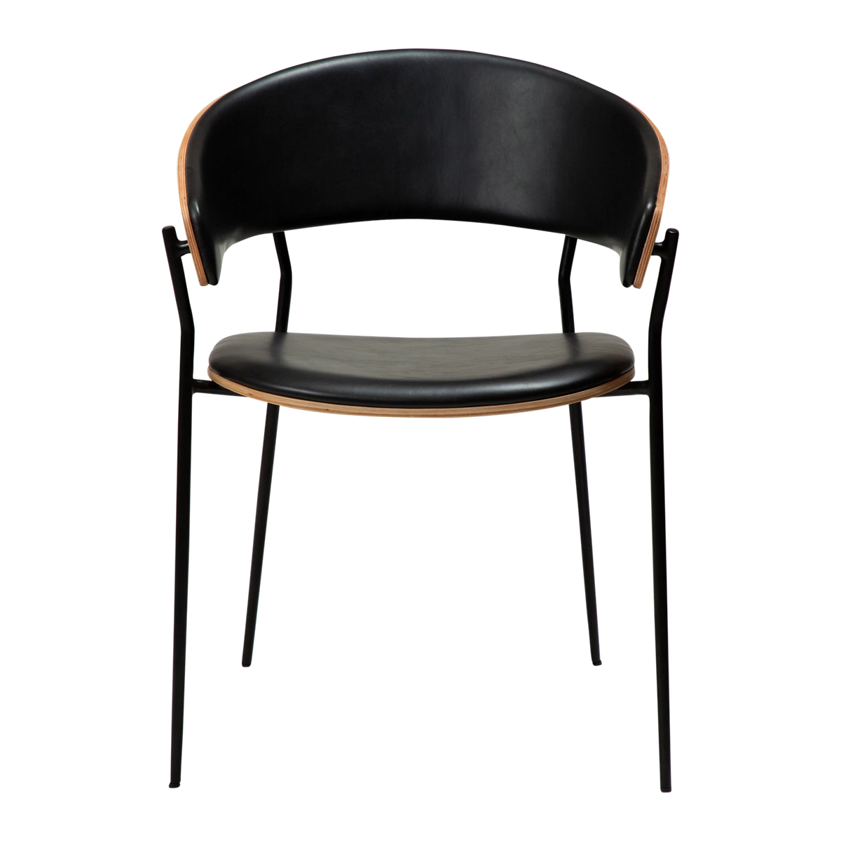 Scaun DAN-FORM Crib, negru/bej, 100200630