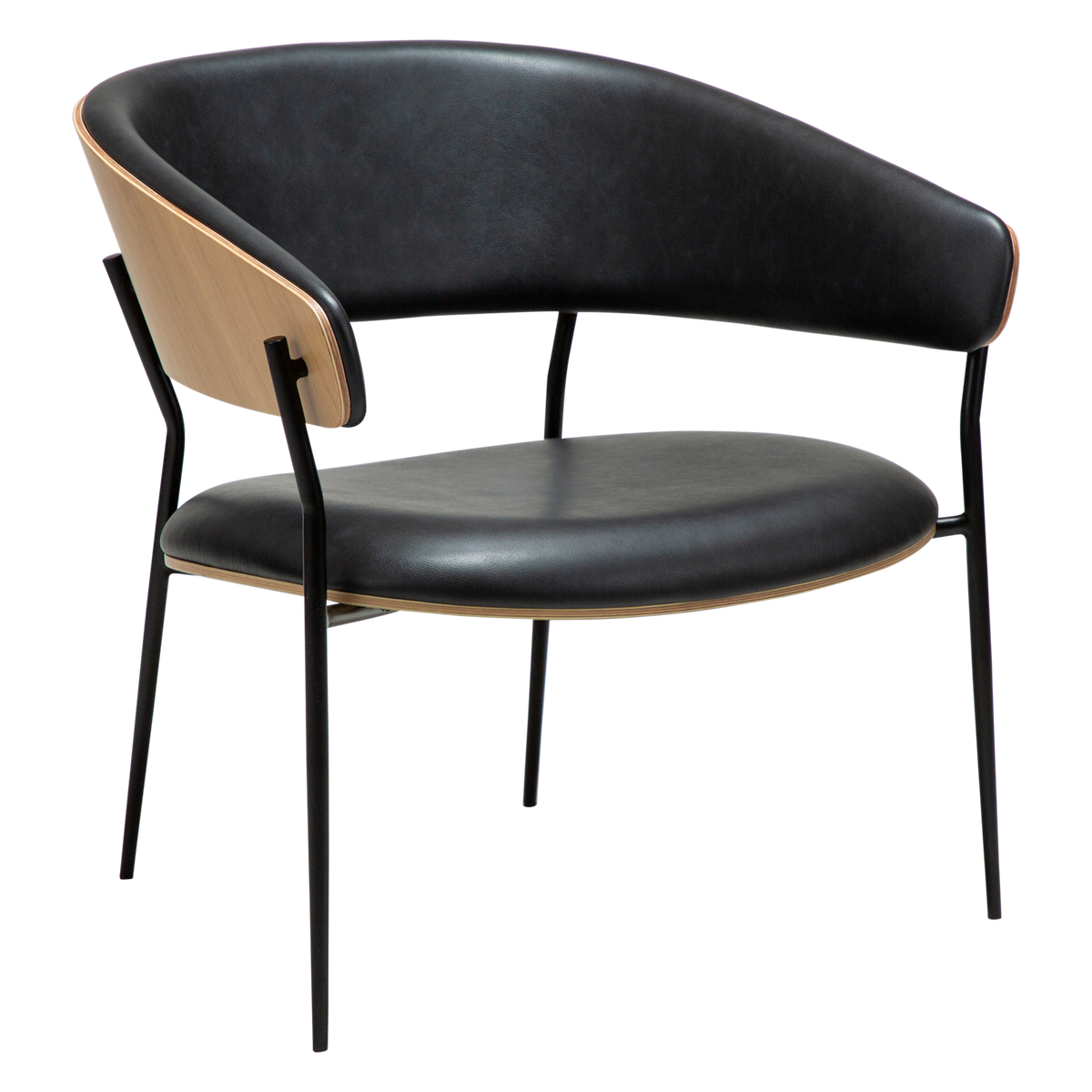 Scaun DAN-FORM Crib, negru/bej, 700200690