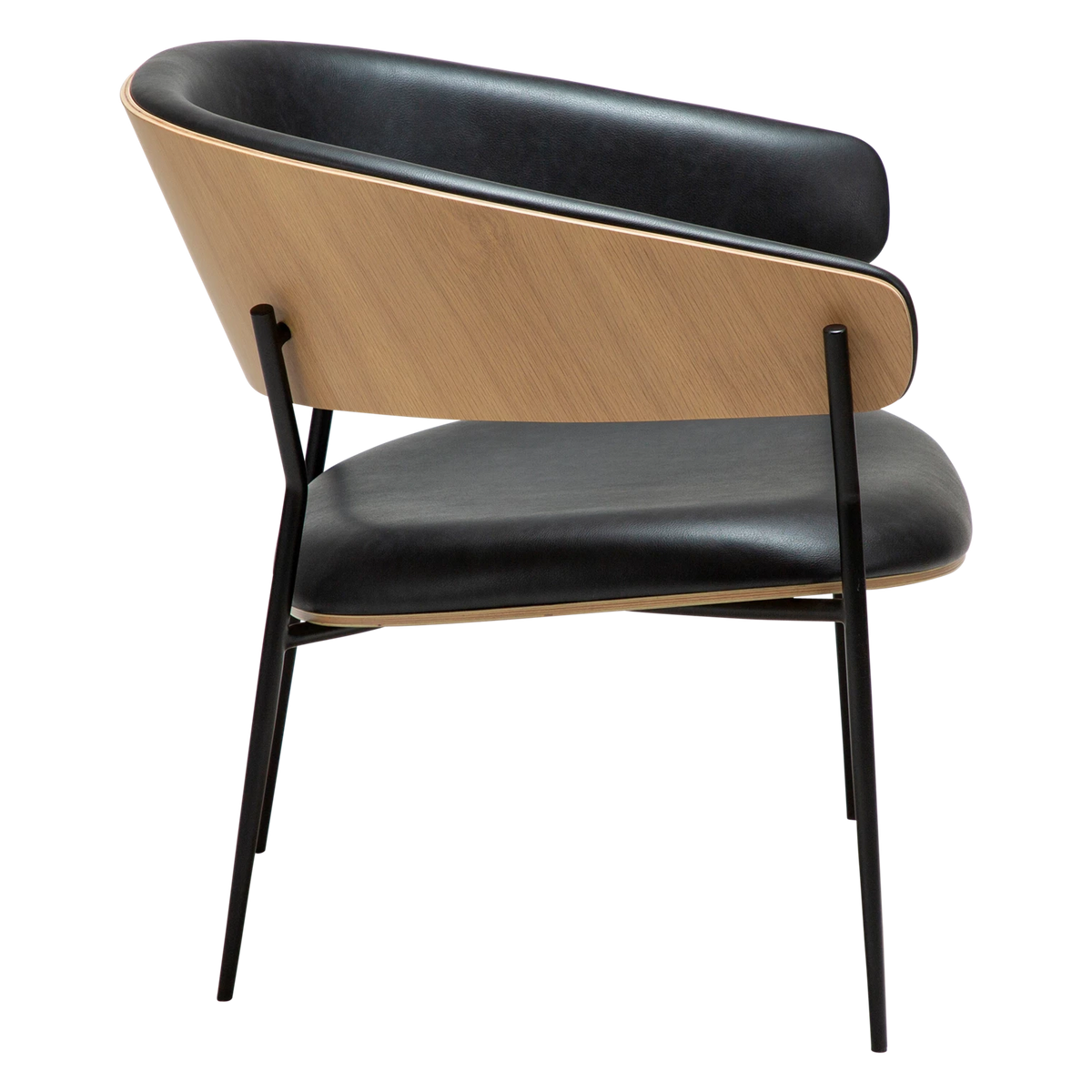 Scaun DAN-FORM Crib, negru/bej, 700200690