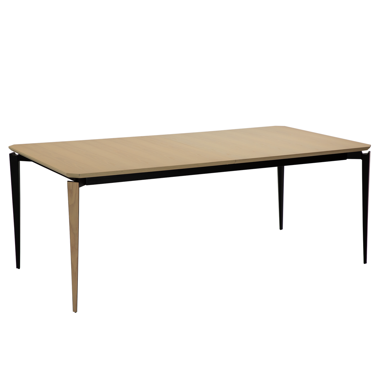 Masă de dining EDGE Stejar albit 400208318