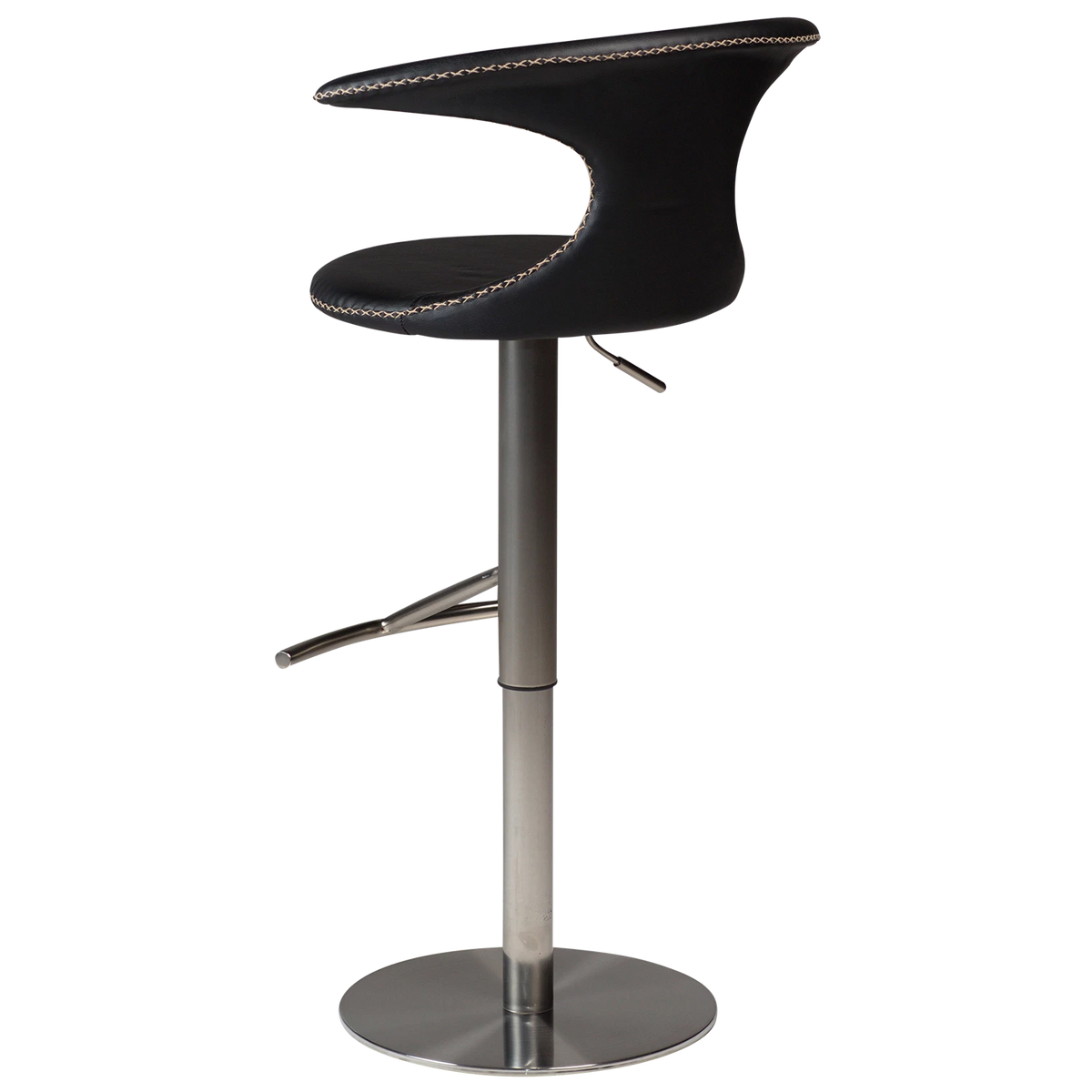 Scaun de bar DAN-FORM Flair, negru, 200222585