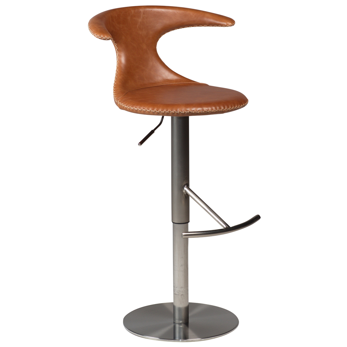 Scaun de bar DAN-FORM Flair, maro, 200222586