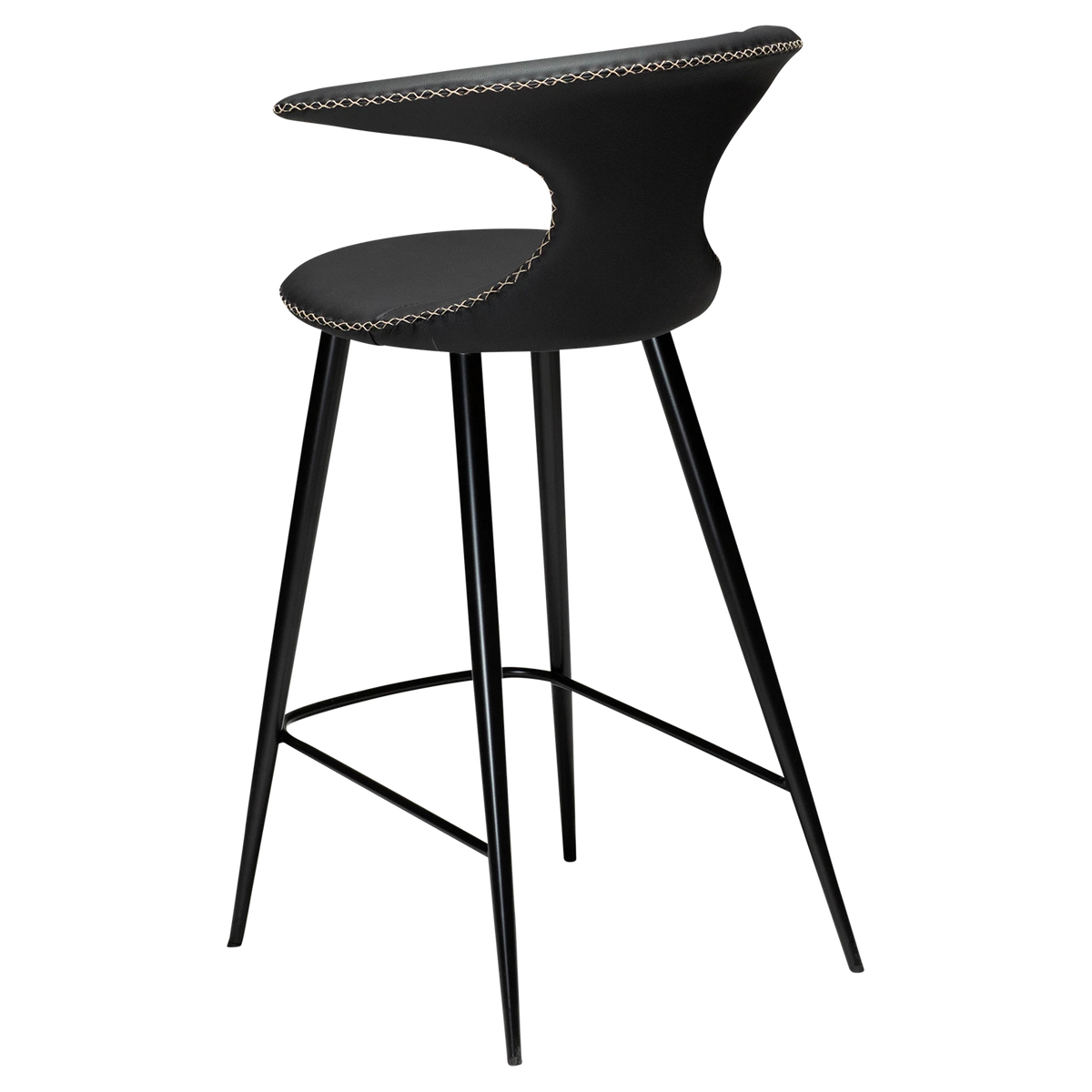 Scaun de bar DAN-FORM Flair, negru, 300222595