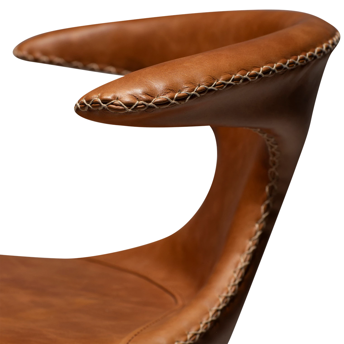 Scaun de bar DAN-FORM Flair, maro, 300222594