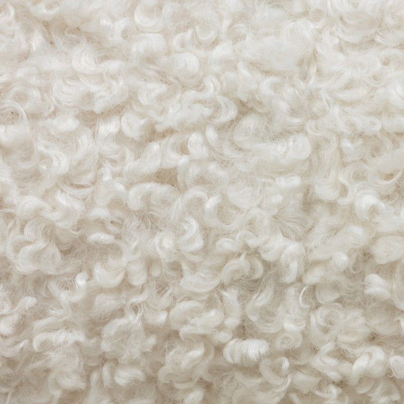 Fotoliu Jolie, crem/nuc, bouclé