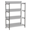 Cadru FRIYAY cu 4 rafturi Gri 900800106