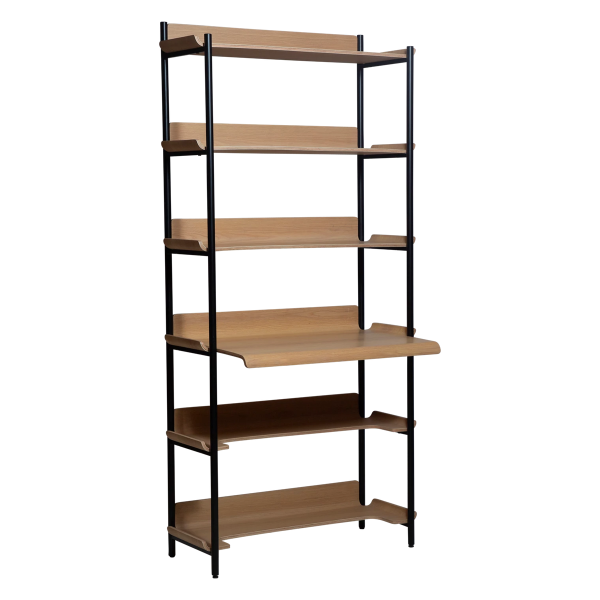 Cadru DAN-FORM Friyay, cu 6 rafturi, negru, 900800115
