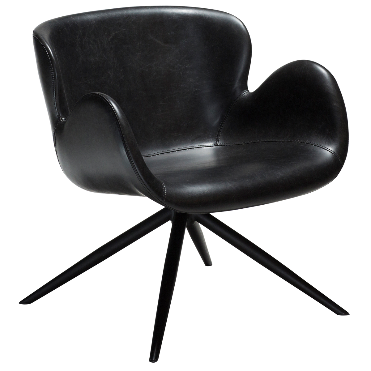 Fotoliu DAN-FORM Gaia, negru, 700200100