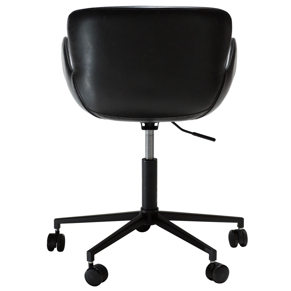 Scaun de birou DAN-FORM Gaia, negru, 100200200