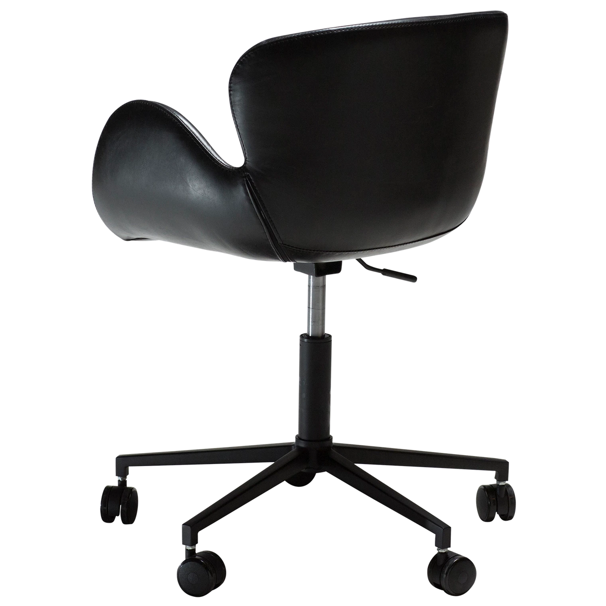 Scaun de birou DAN-FORM Gaia, negru, 100200200