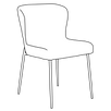 Scaun GLAM Masliniu 100206215