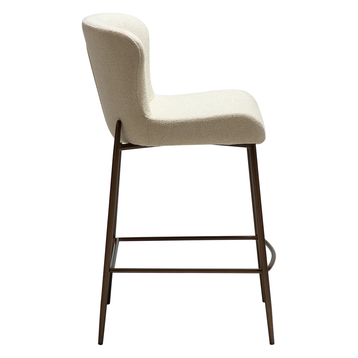 Scaun de bar DAN-FORM Glam, bej, 300207127