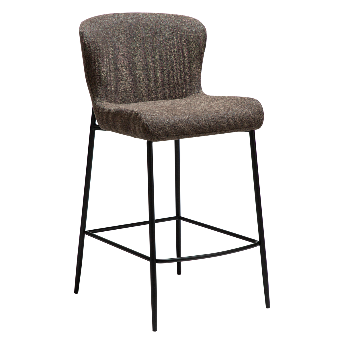 Scaun de bar DAN-FORM Glam, maro, 300207126