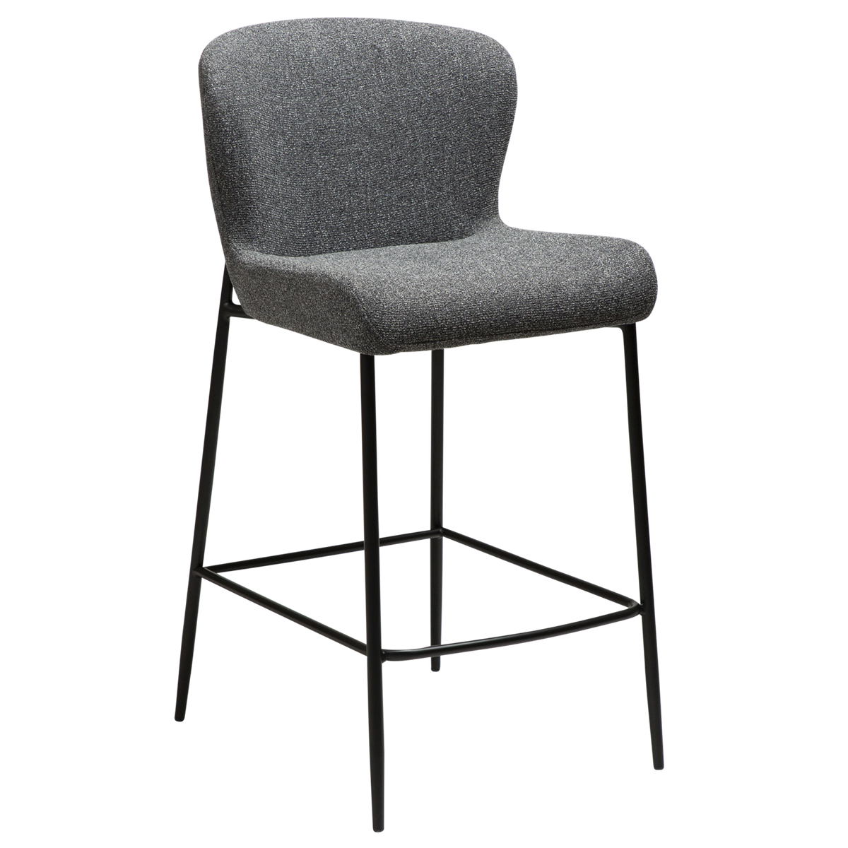 Scaun de bar DAN-FORM Glam, gri, 300206102