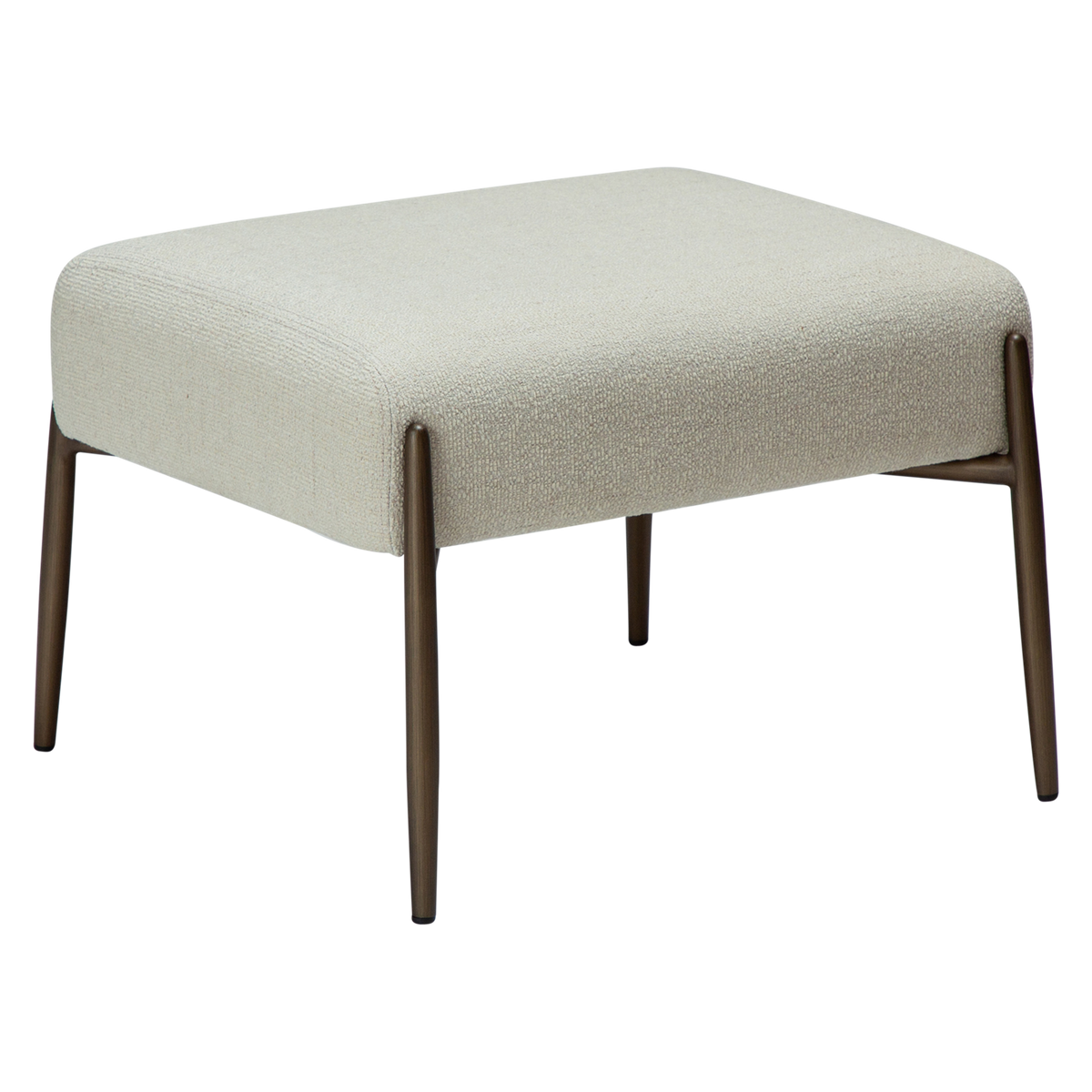 Taburet pentru picioare DAN-FORM Glam, alb, 700208114