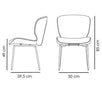 Scaun GLORY Alb 100330211