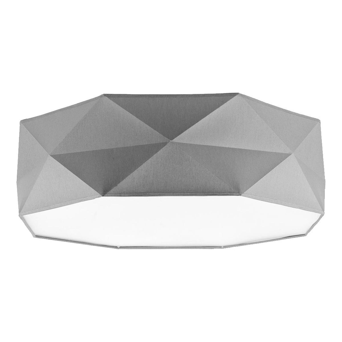Plafonieră TK Lighting Kantoor 4 becuri LED -, gri, 52 cm, 1566