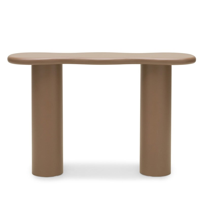 Consolă/birou Vanity, 120 cm, maro deschis/mocha