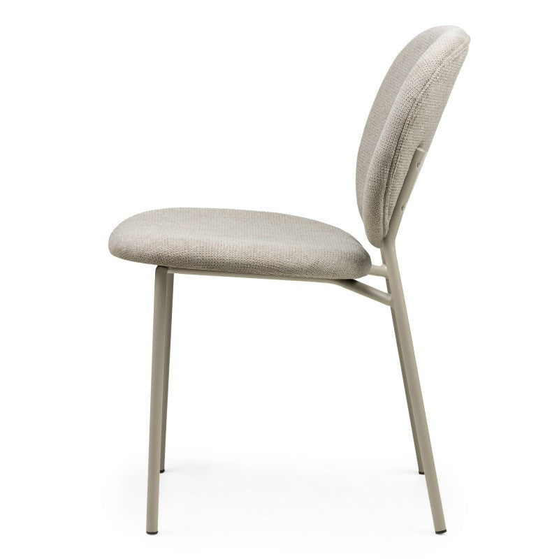 Scaun de dining Alexa, maro deschis/picioare bej