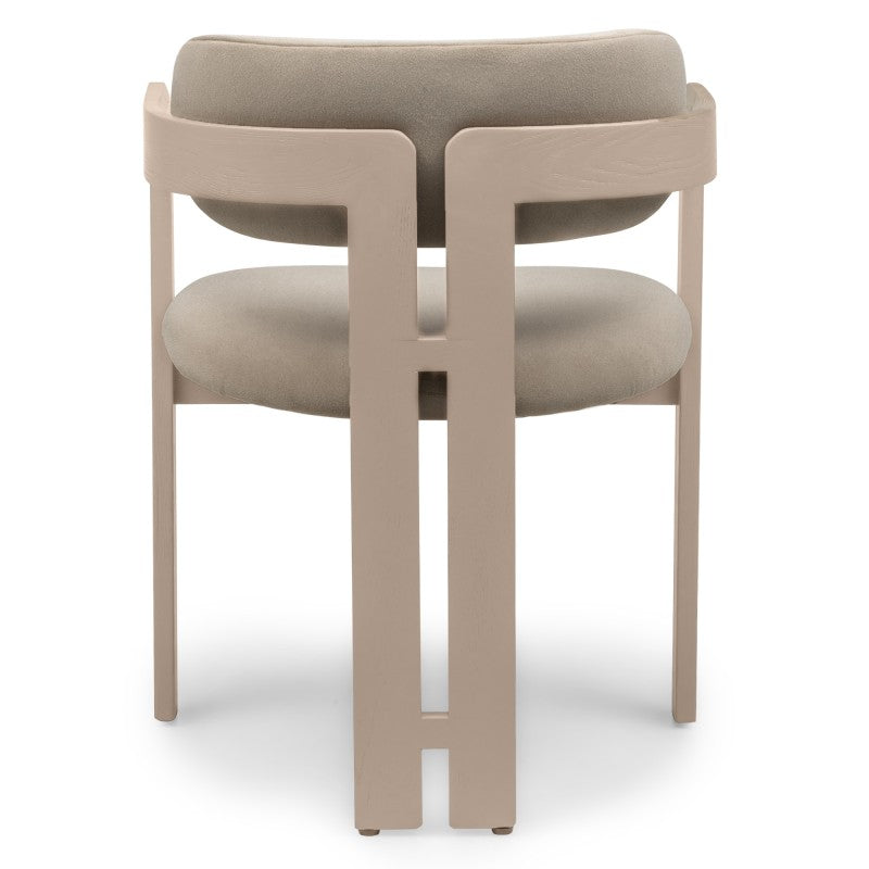 Scaun de dining Noa, bej, lemn de frasin