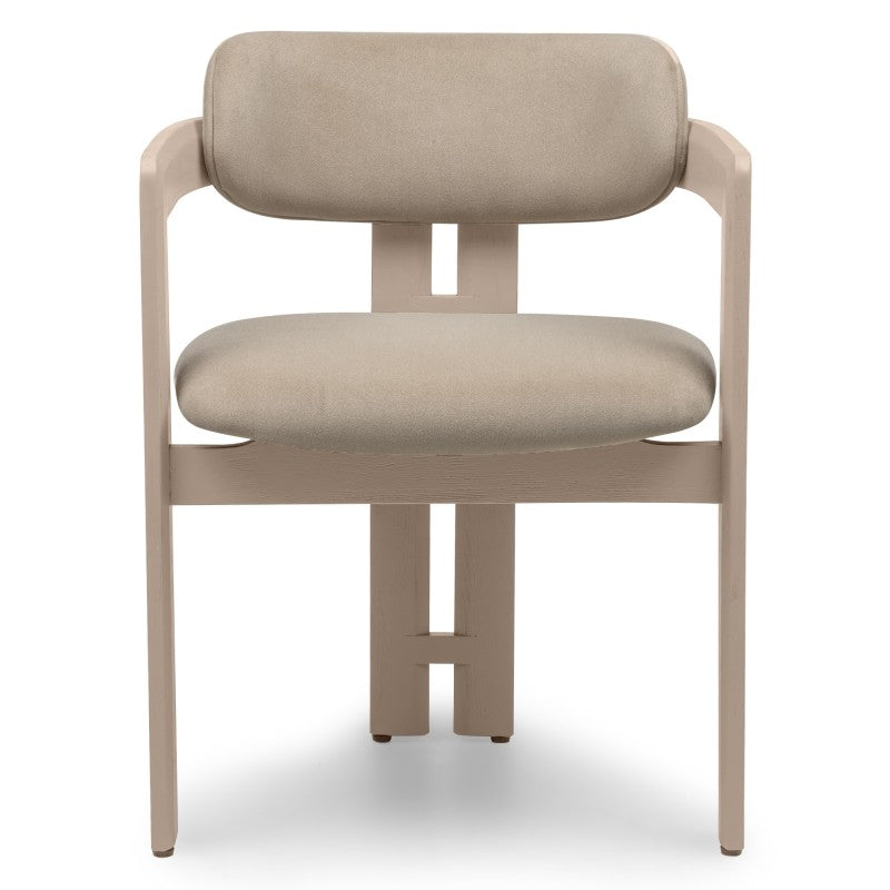 Scaun de dining Noa, bej, lemn de frasin