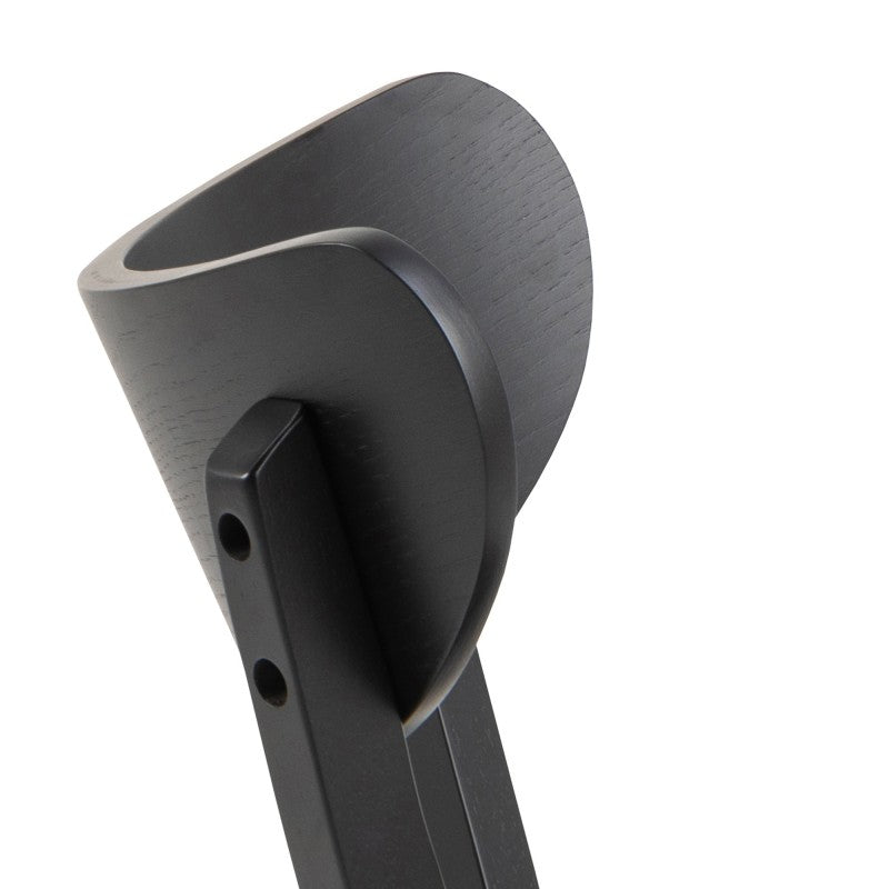 Scaun de dining Roxby, negru