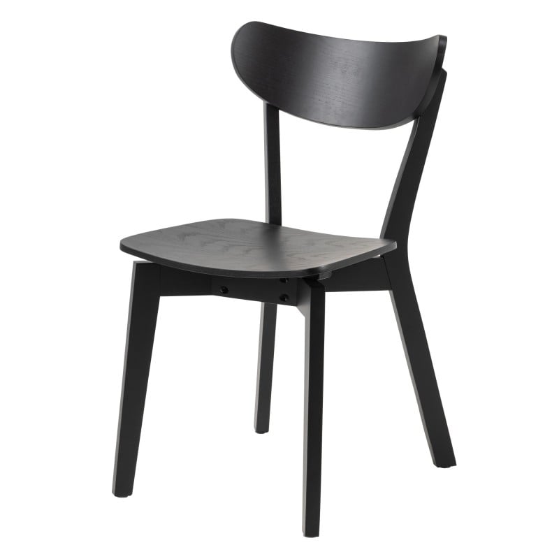 Scaun de dining Roxby, negru