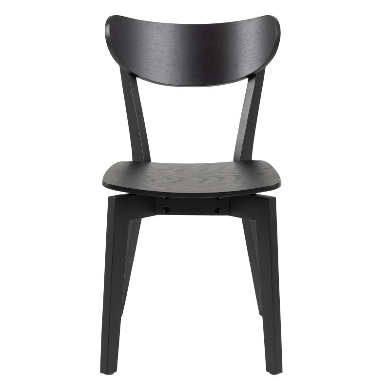 Scaun de dining Roxby, negru