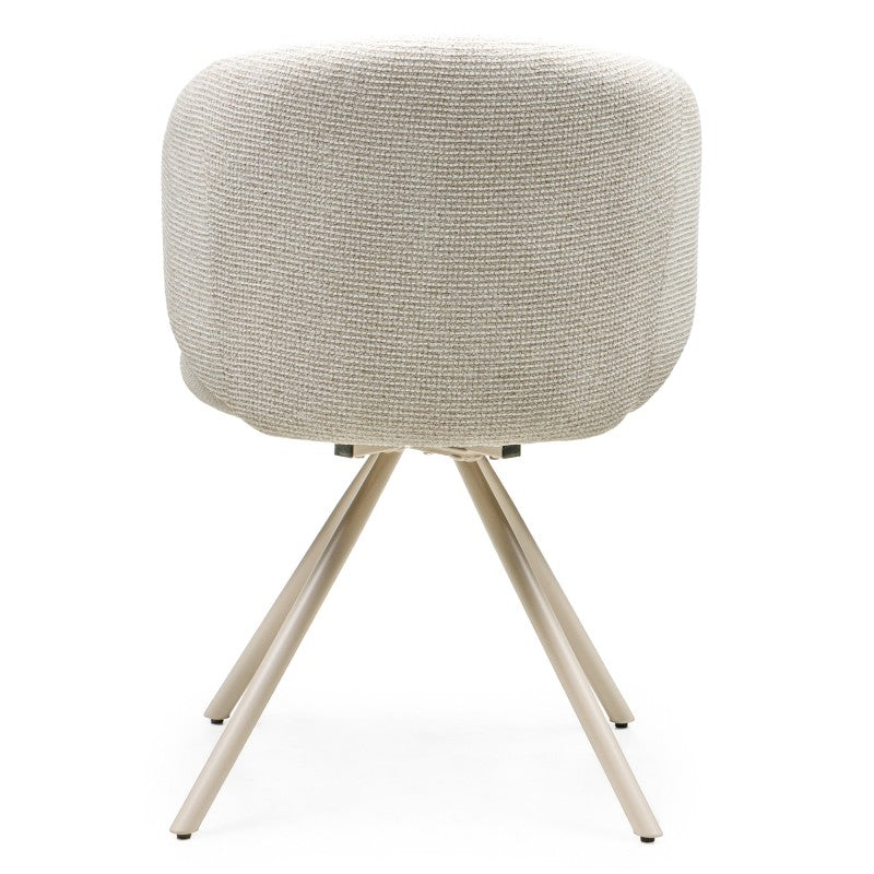 Scaun rotativ Pearl, bej