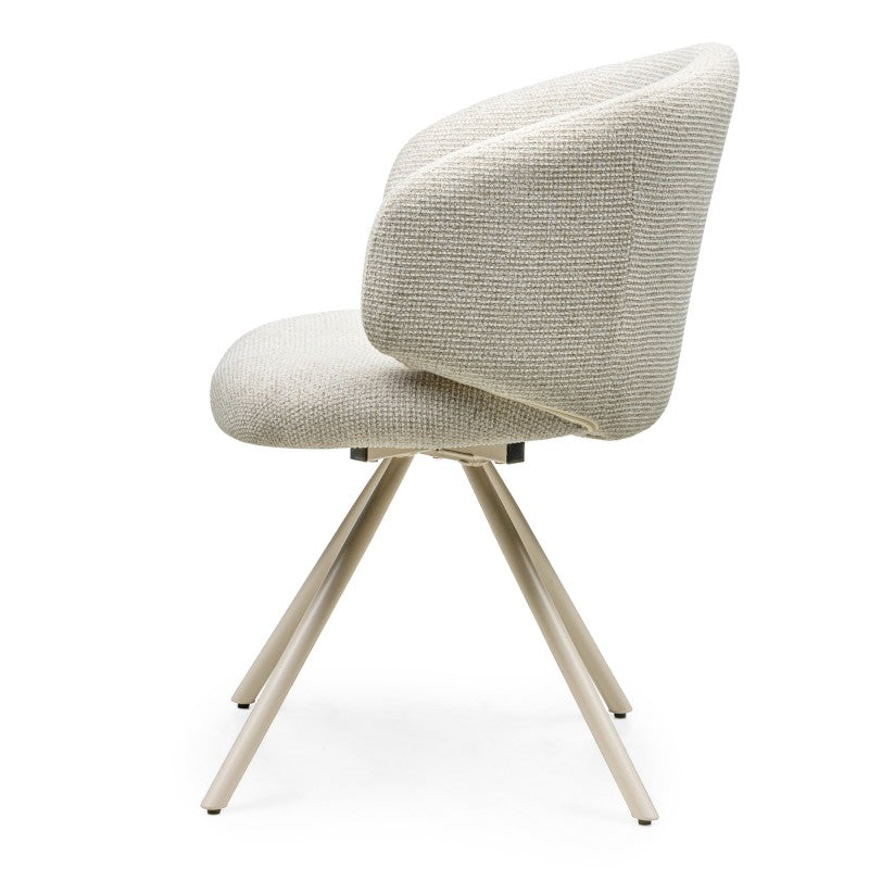 Scaun rotativ Pearl, bej