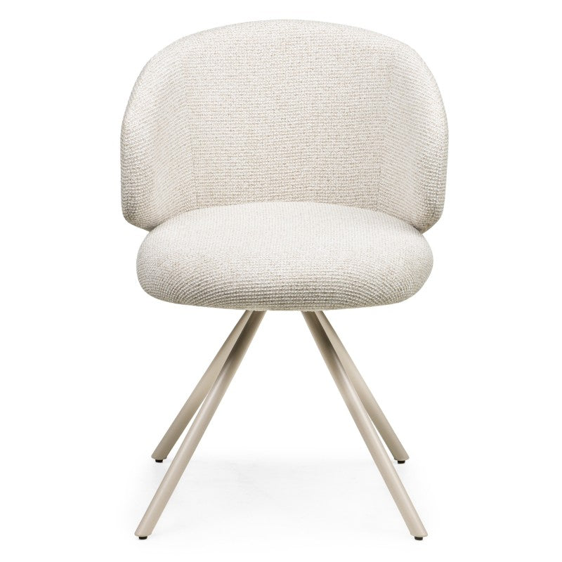 Scaun rotativ Pearl, bej