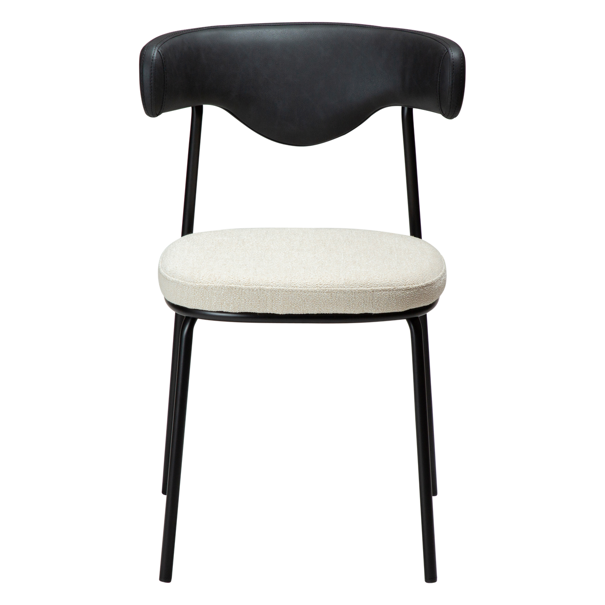 Scaun LOBE Negru/Bej 100108060