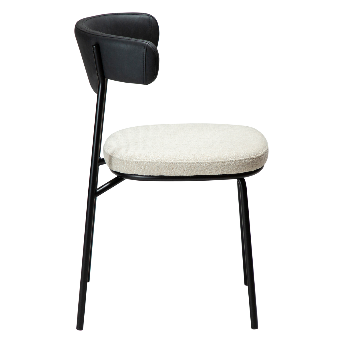 Scaun LOBE Negru/Bej 100108060